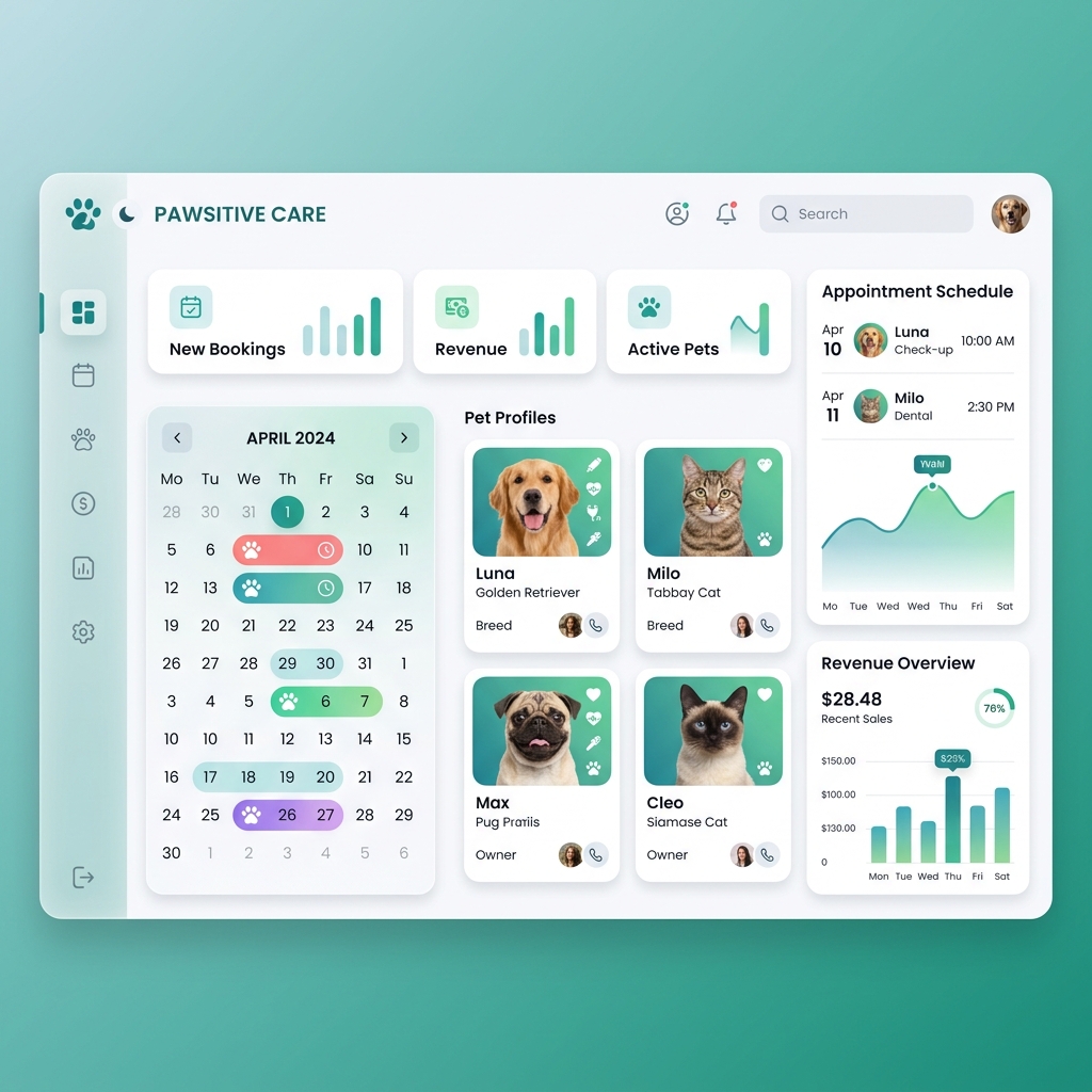 AtaPet Dashboard Preview